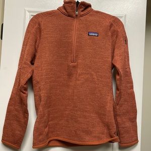 Patagonia orange sweater size M